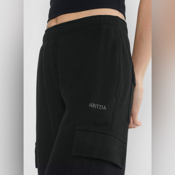 Aritzia Cozy Sweatfleece Mega Cargo Jogger - Small Tall - Picture 2 of 13